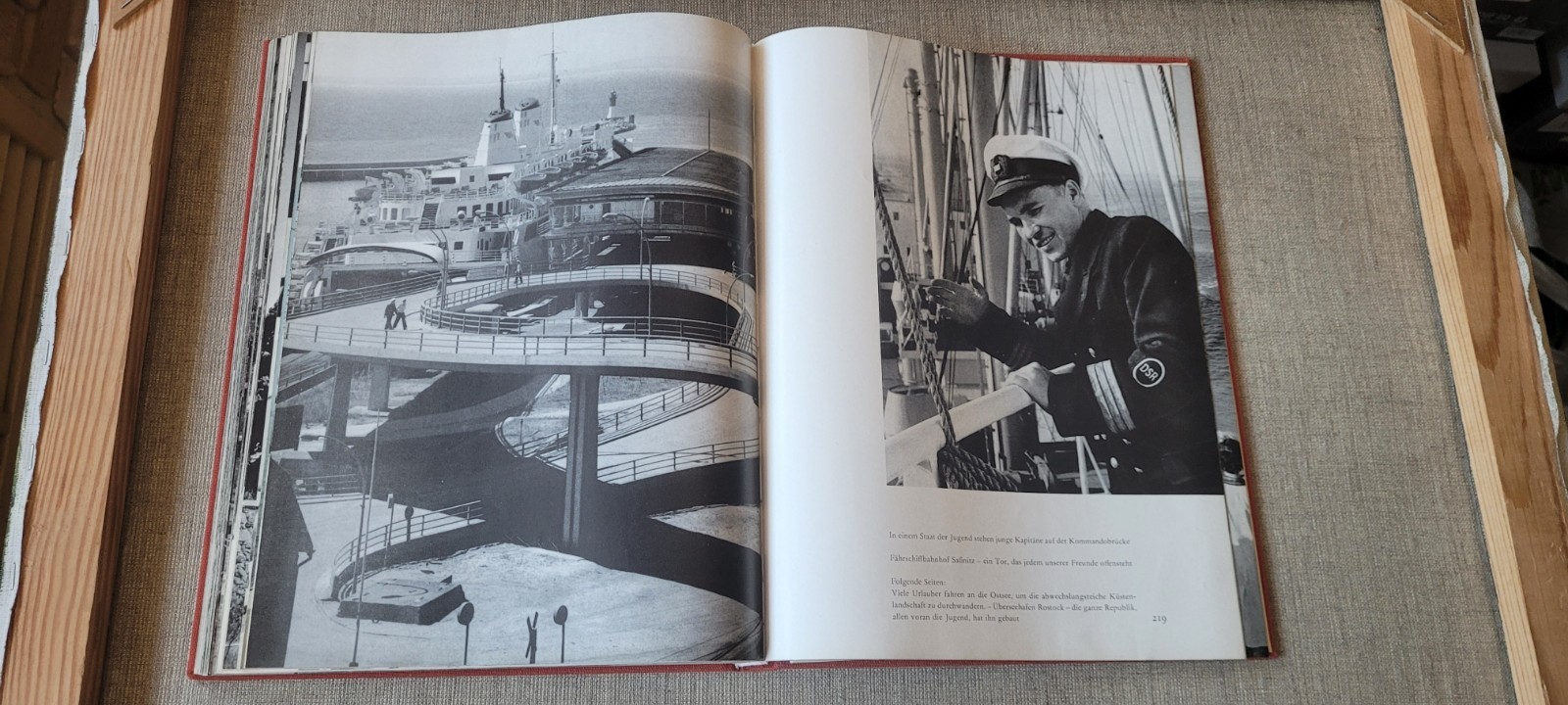 GDR DDR Vintage Rare German Photo Album book 1965