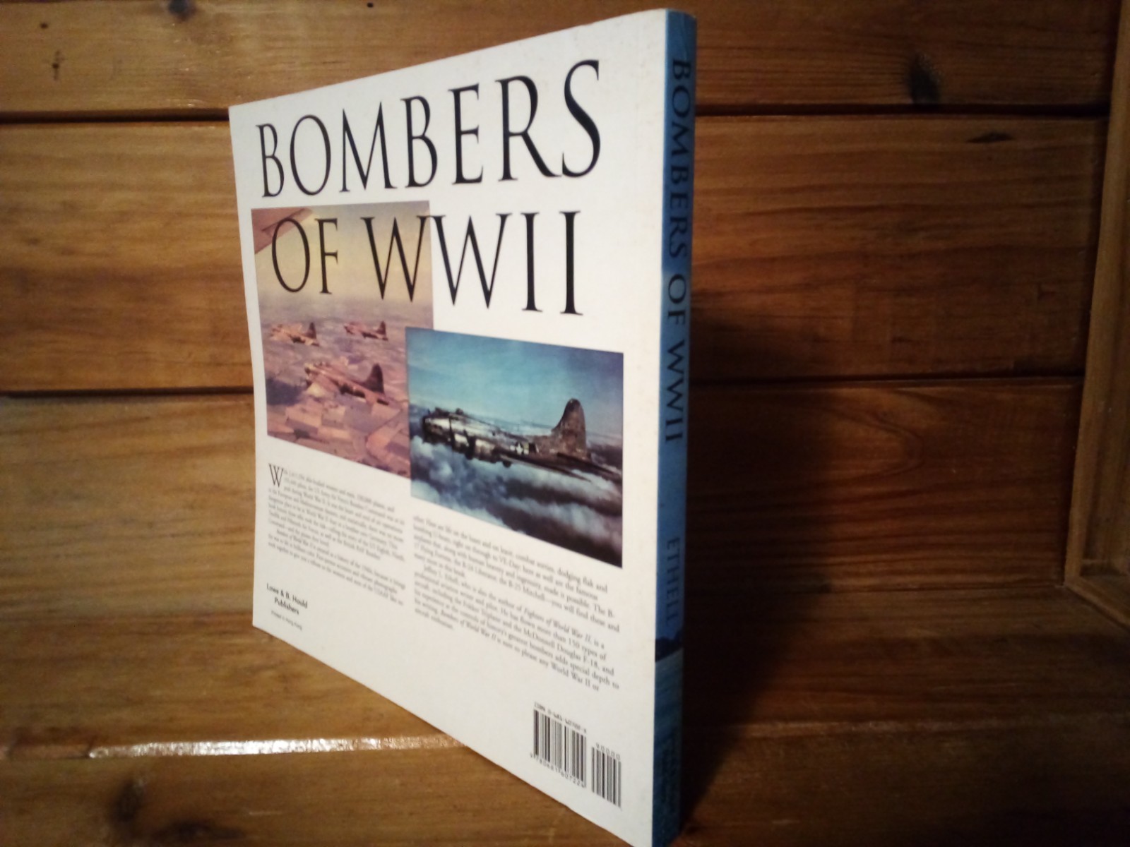 (COBP) “BOMBERS OF WW II (2) by JEFFREY L. ETHELL” / TPB / 180 PAGES / 1994