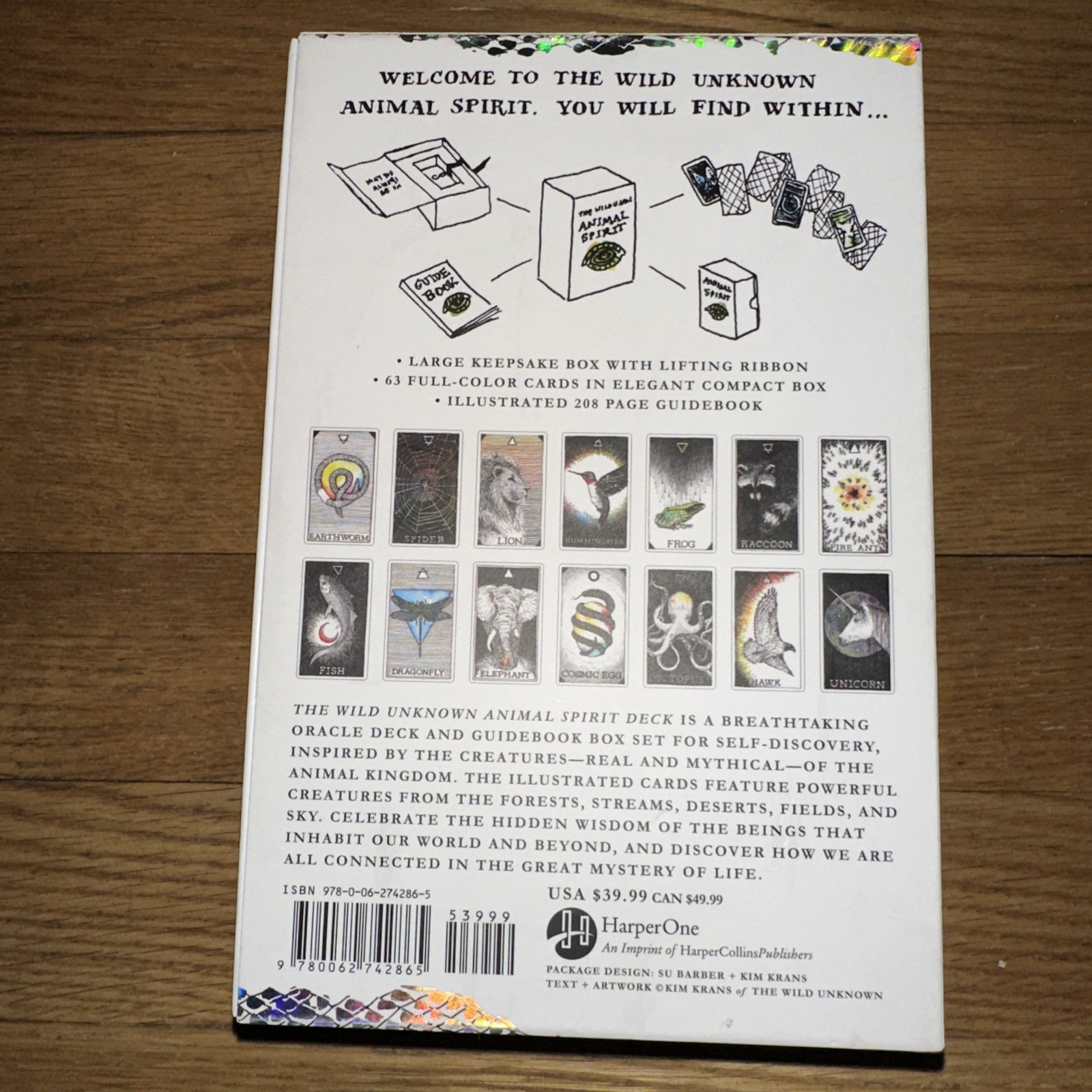 The Wild Unknown Animal Spirit Deck and Guidebook (Official Keepsake Box Set), K