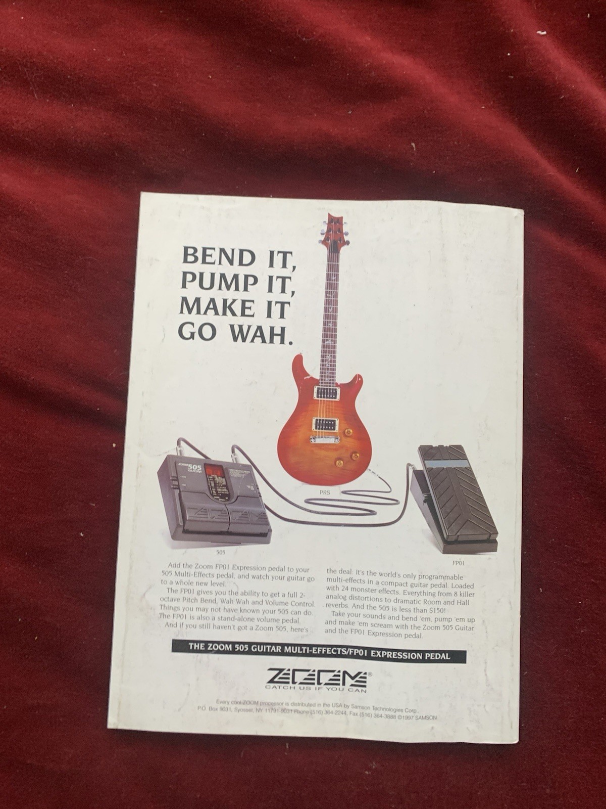 Guitar Magazine July 1997 Stevie Ray Vaughan Cobain Soundgarden REM Rush Verve