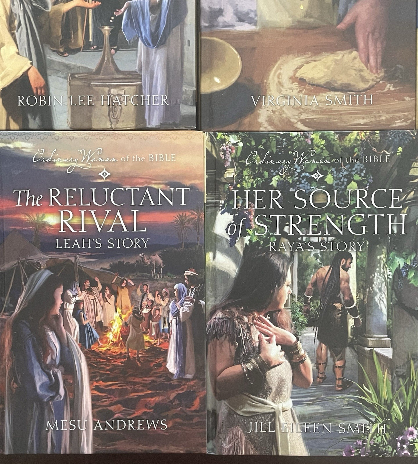 Lot of 12 Guideposts Ordinary Women of the Bible Series Christian Fiction HC