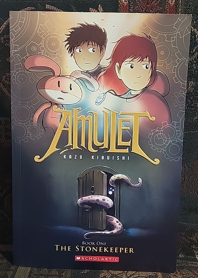 Lot of 5 AMULET Books #1-5 Set by Kazu Kibuishi Graphic Novels