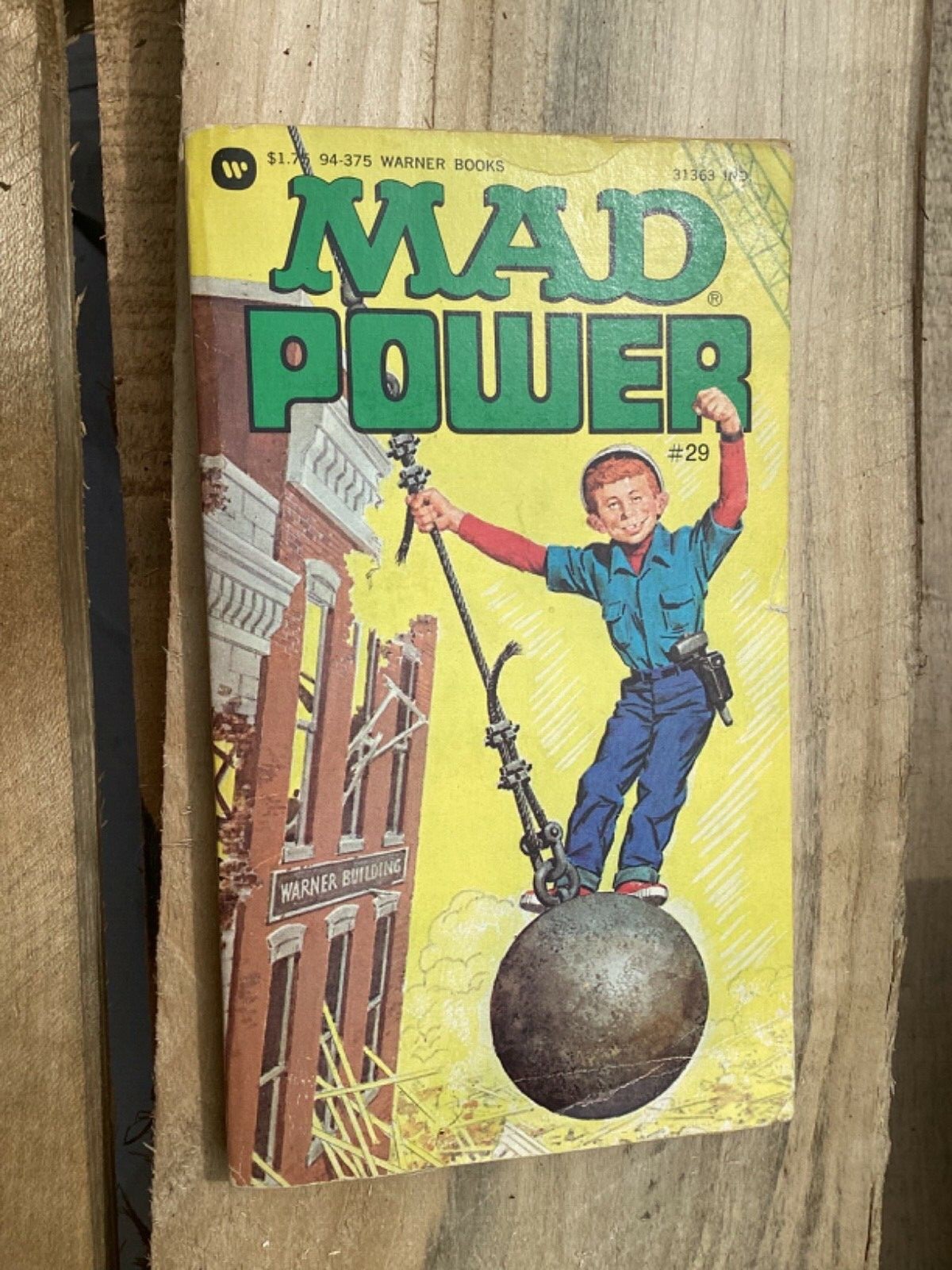 MAD Power Paperback Book Warner 4th Printing $1.25 Free Shipping