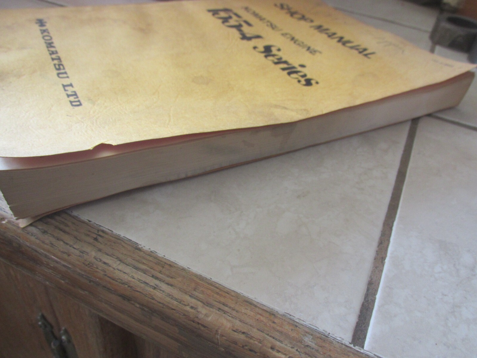 Komatsu 155-4 Series Engine Shop Service Manual