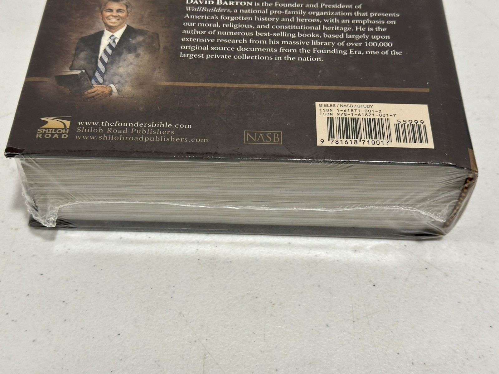 Founders’ Bible NASB Hardcover by David Barton Hardcover)