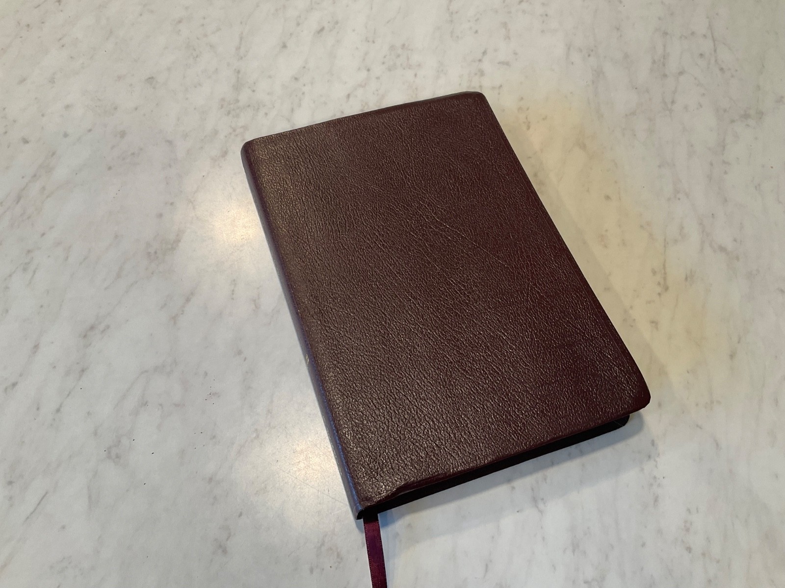 Bible NIV 1984 Large Print Thinline Burgundy Bonded Leather Excellent Condition