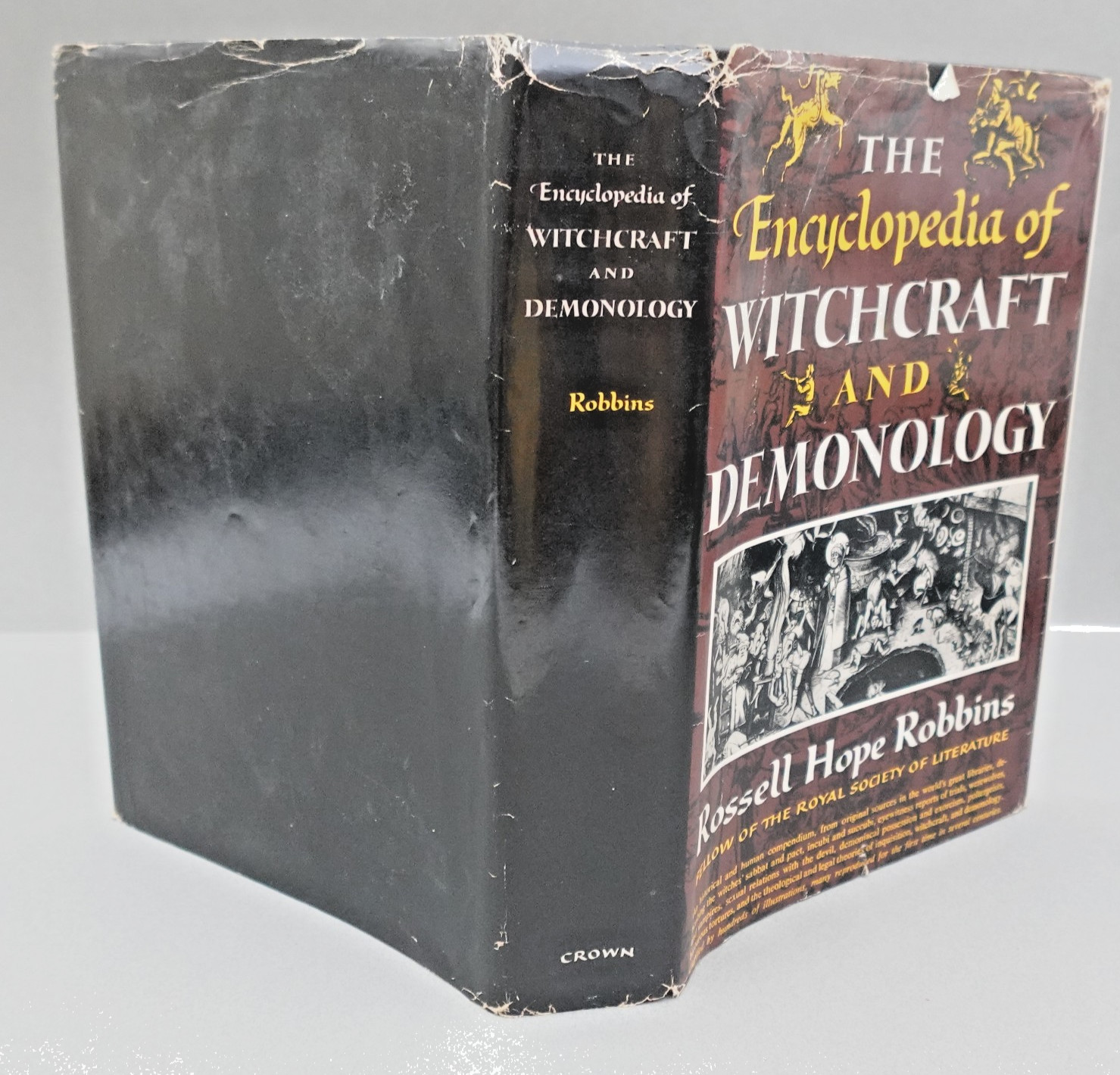 1959 The Encyclopedia of Witchcraft and Demonology by Rossell Hope Robbins BCE