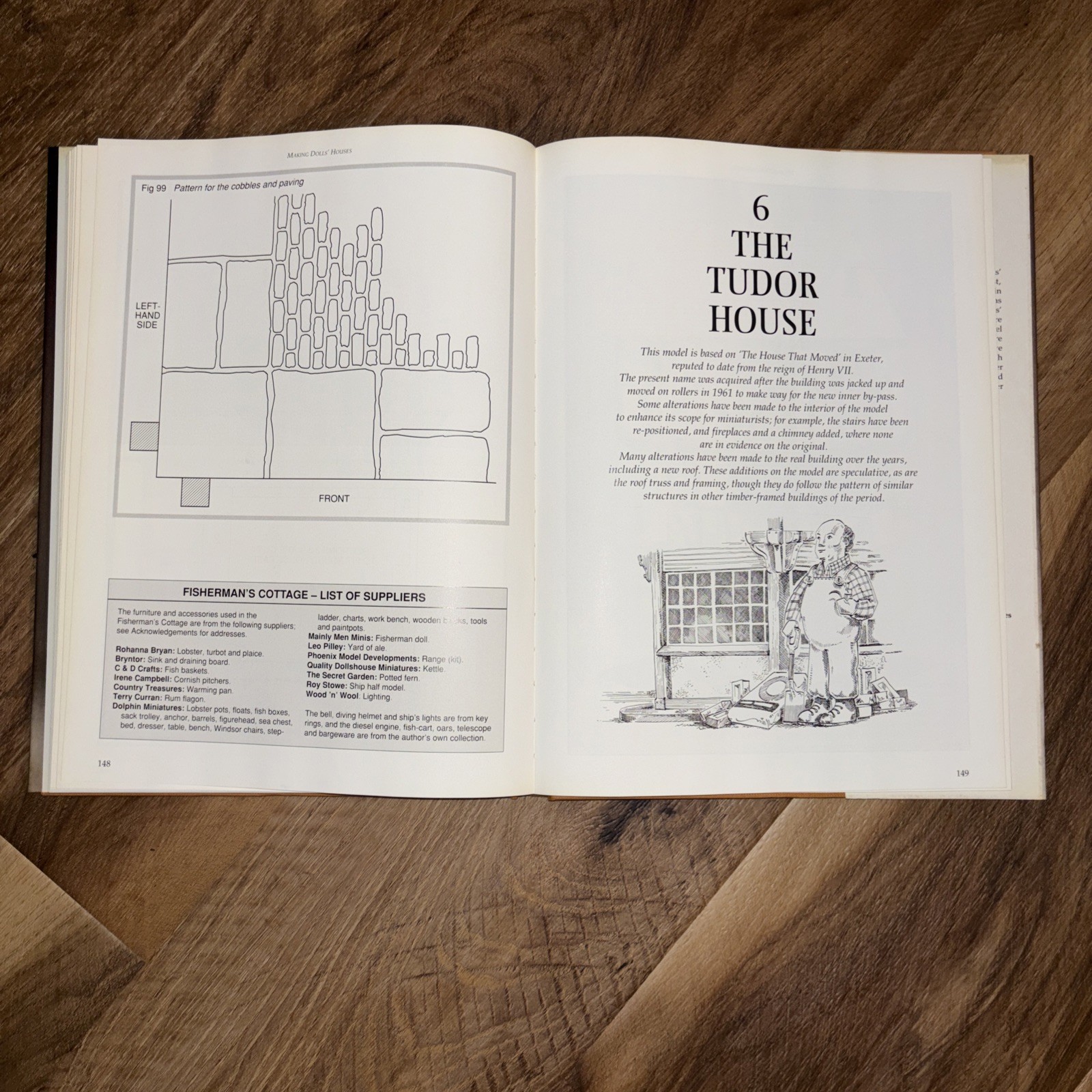 Making Dolls’ Houses In 1/12 Scale By Brian Nickolls David & Charles Craft Book