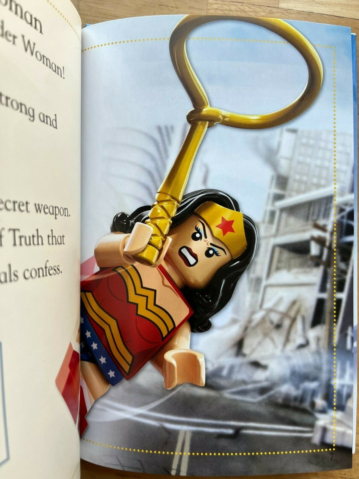 Set of 3 Lego DC Comics Super Heroes Books (Hardcover)