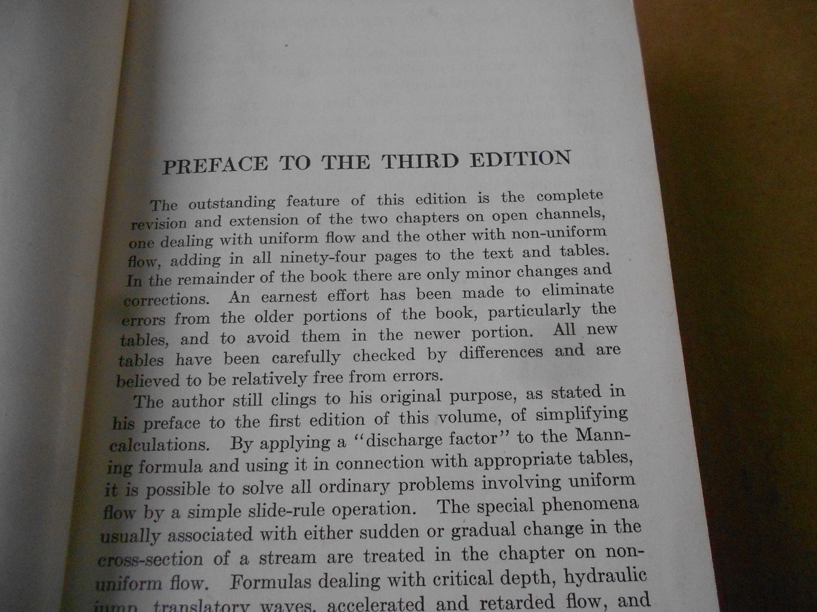 1939 Handbook of Hydraulics for the Solution of Hydraulic Problems by King
