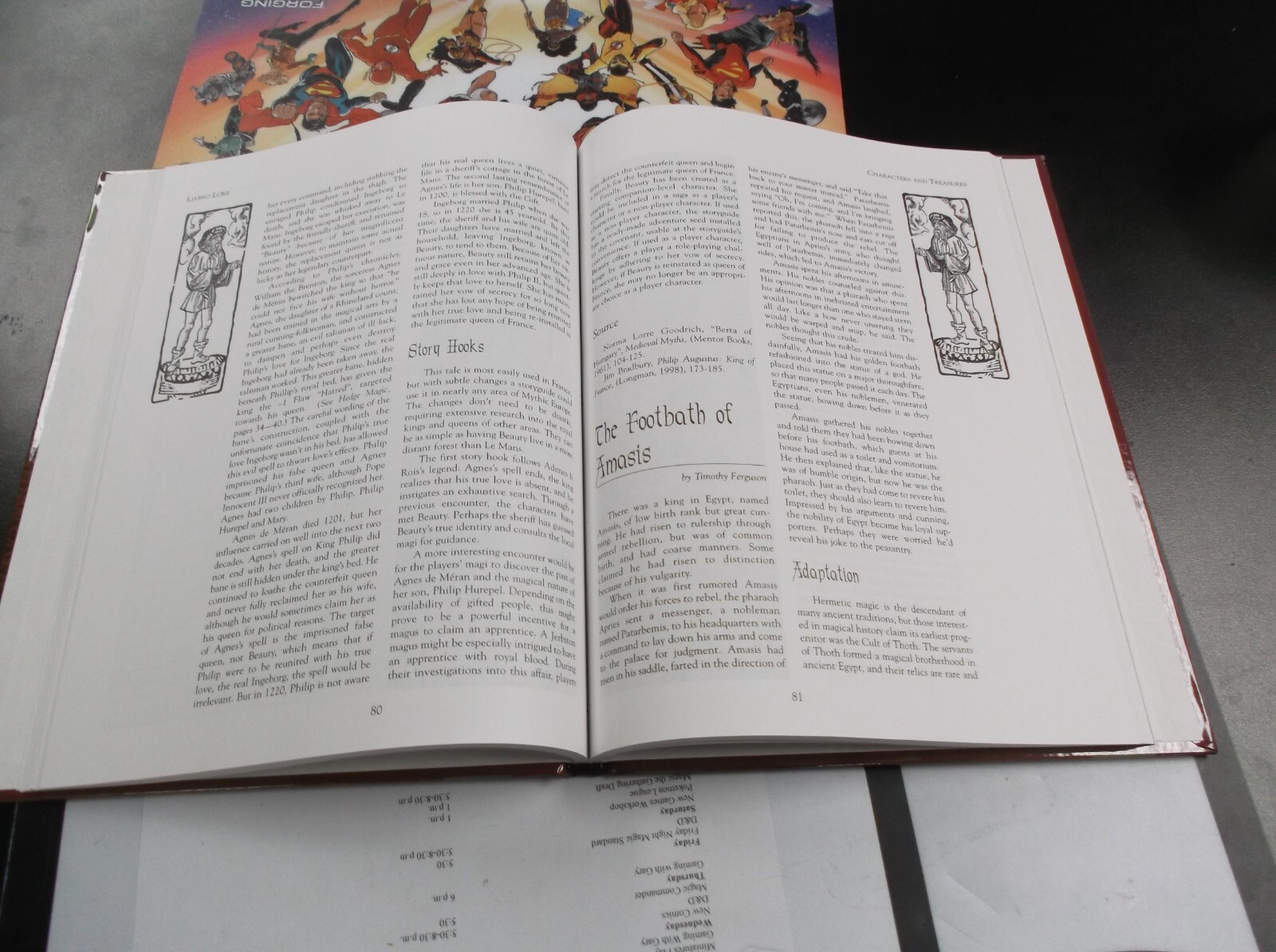 Living Lore HC Ars Magica 4E Fourth Edition Atlas Games