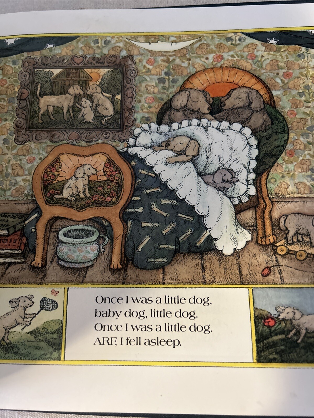 Vintage Whiskers & Rhymes by Arnold Lobel/Once upon A Lullaby By Anita Lobel