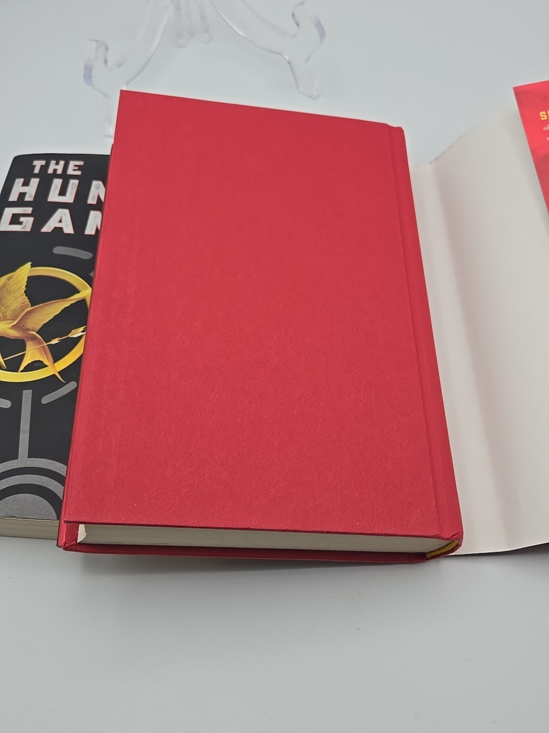 Hunger Games Books #1 And #2 – Book 1 Paperback, Book 2 Hardcover With Dustcover