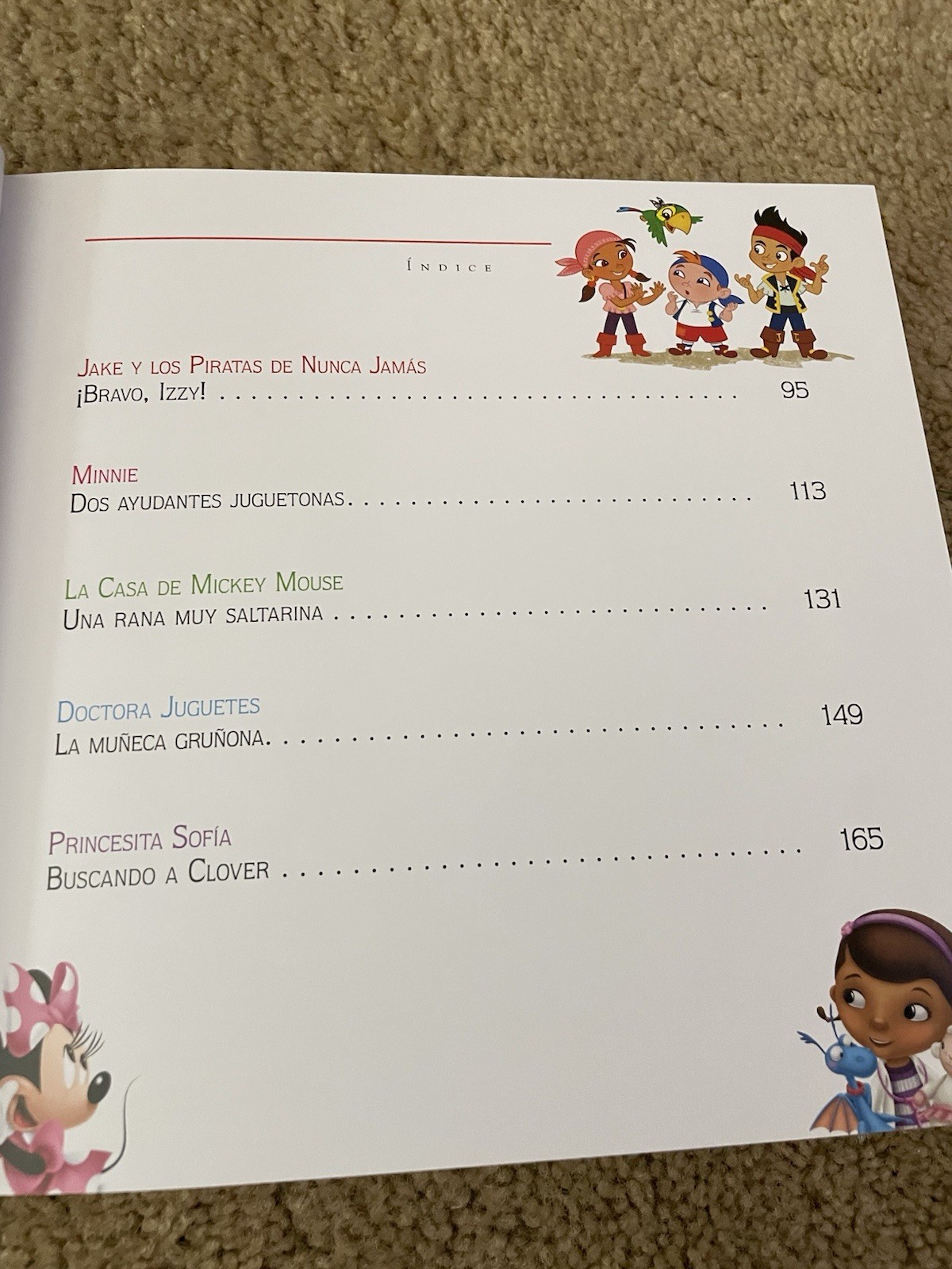 LIBRO DE CUENTOS DISNEY “LA MAGIA DE DISNEY JUNIOR”, EN ESPAÑOL