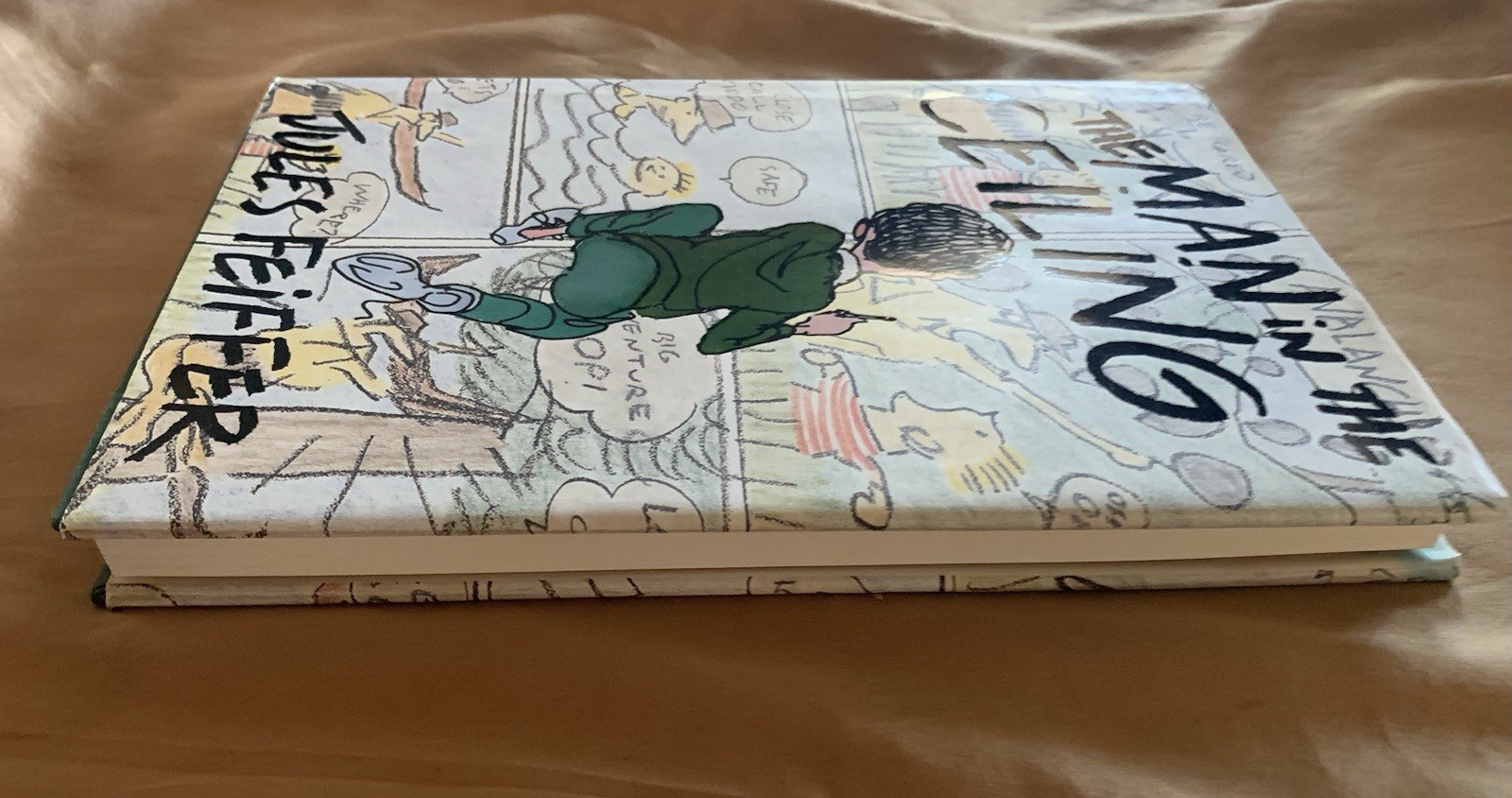 The Man in the Ceiling SIGNED by Jules Feiffer (1993, HCDJ 1st ed)