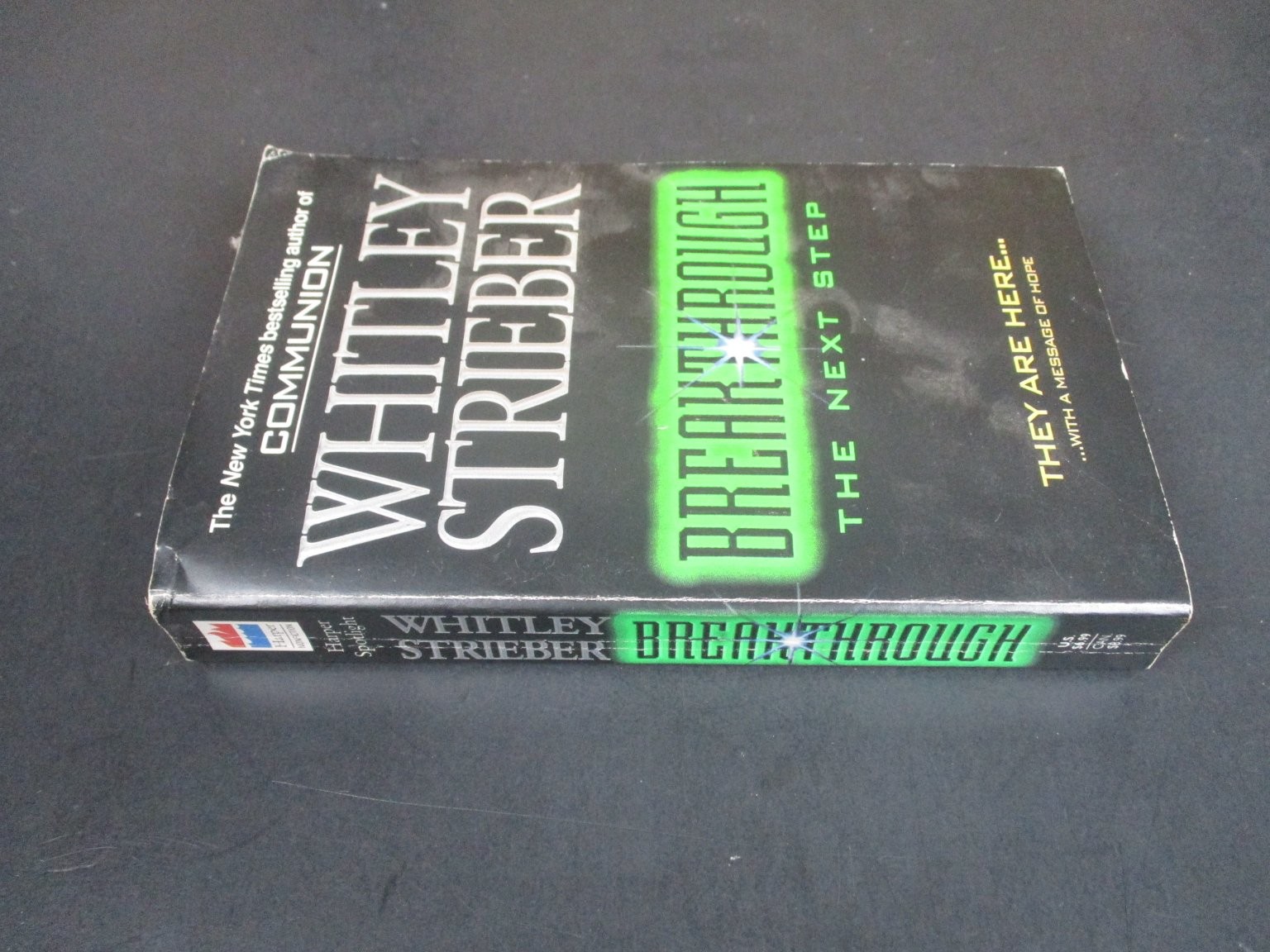 Breakthrough The Next Step Whitley Strieber 1996 First Paperback Printing