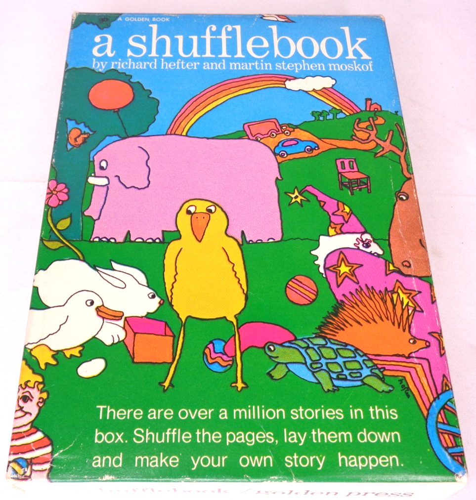 A Shufflebook Vintage 1970 Golden Press 100% Complete Picture Cards Hefter Book