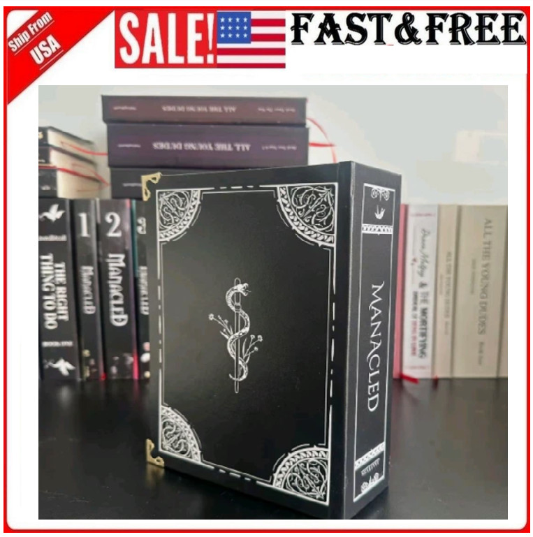 Manacled Book Complete 3-Volume Hardcover Edition with Illustrations by Senlinyu