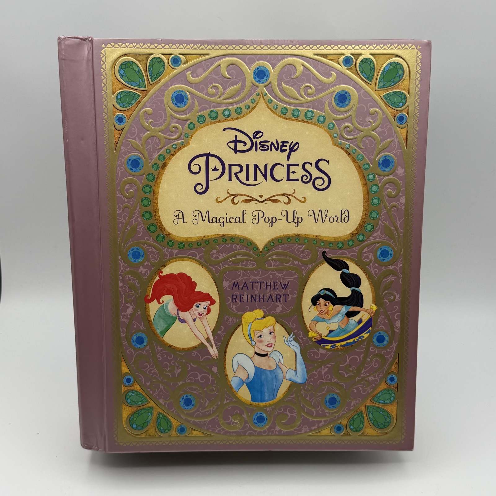Disney Princess A Magical Pop-Up World by Matthew Reinhart Hardcover Book