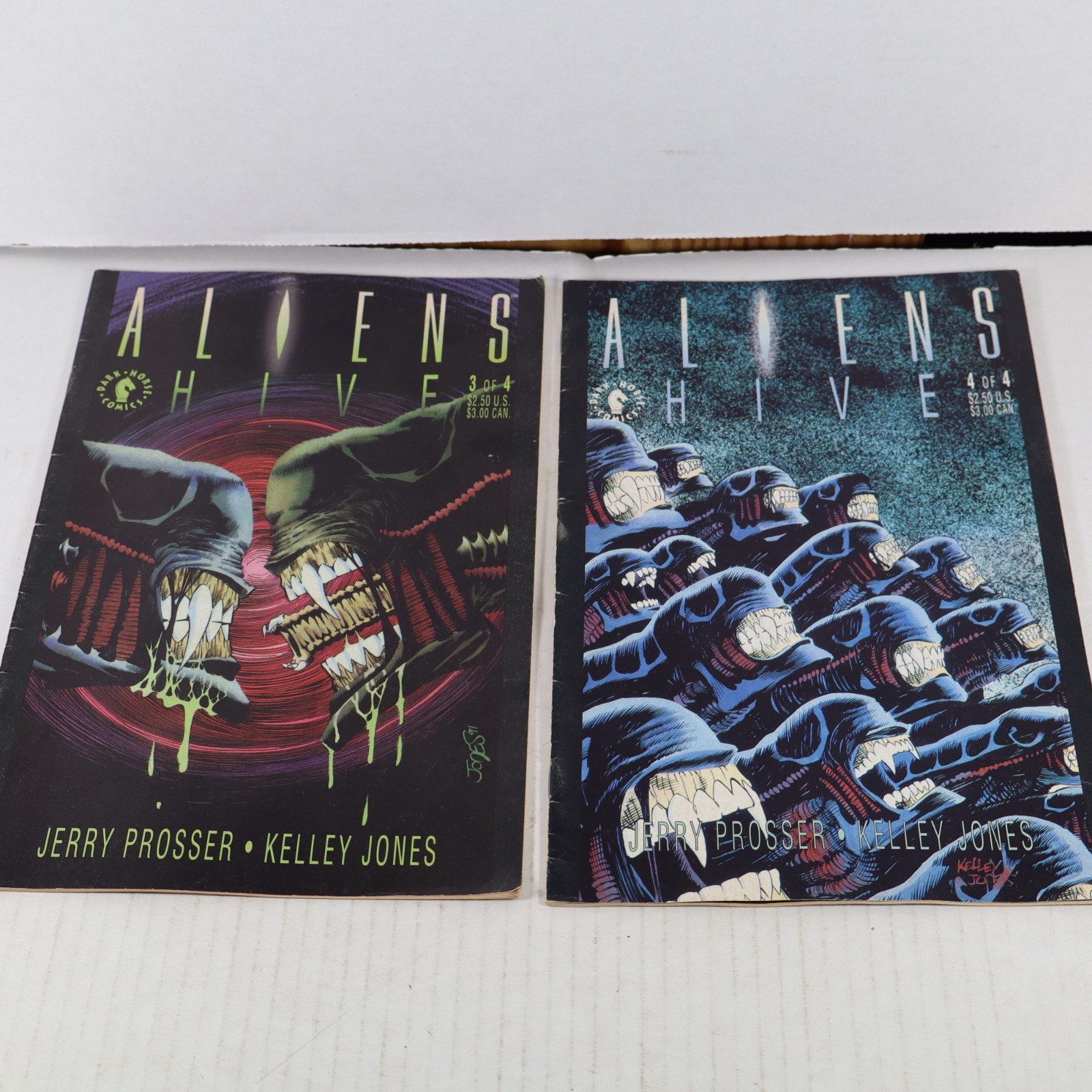 Dark Horse Comic Books Aliens: Hive #3-4 1992