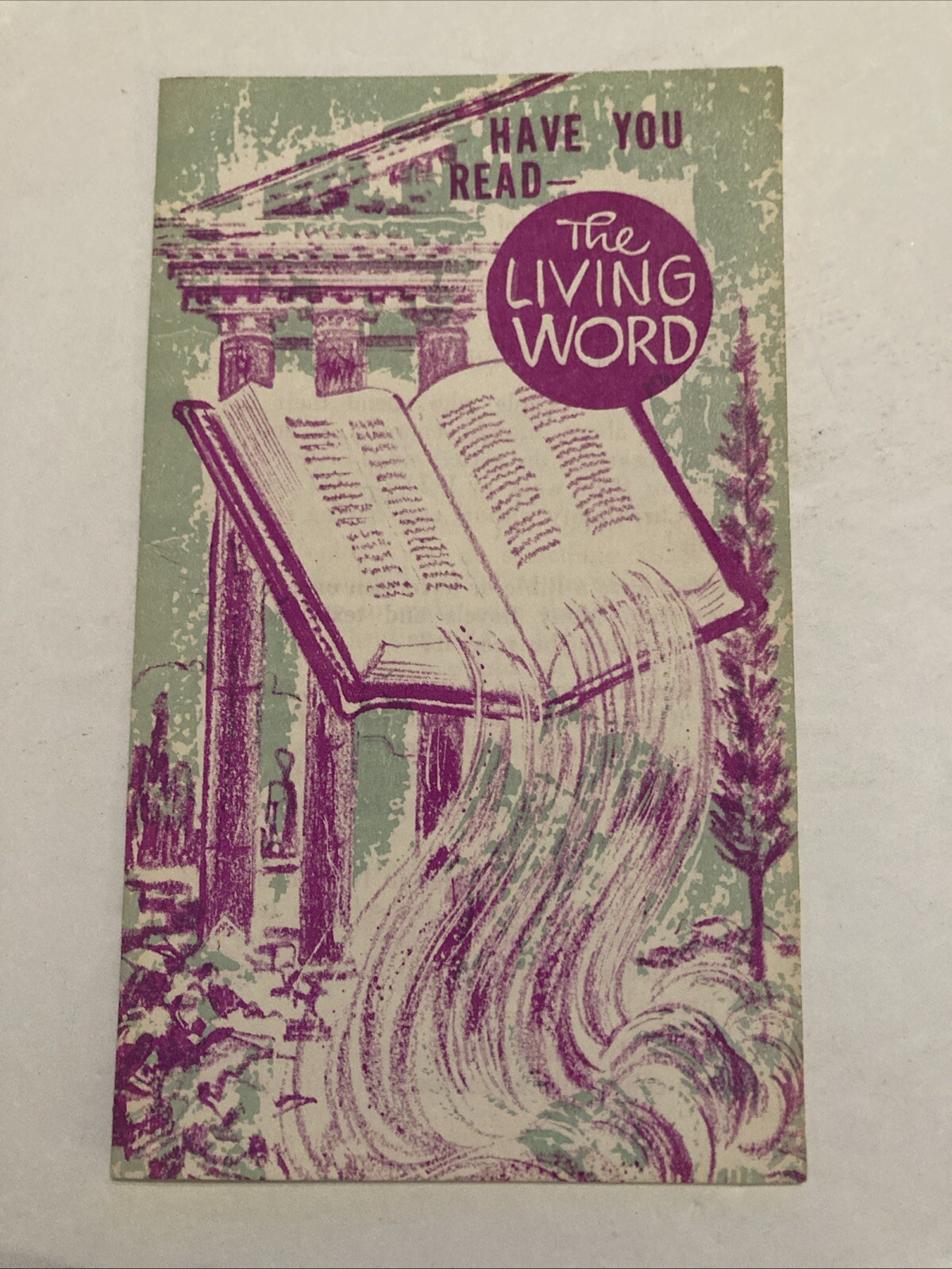 Have You Read The Living Word Tract Pamphlet Booklet Christian Spiritual