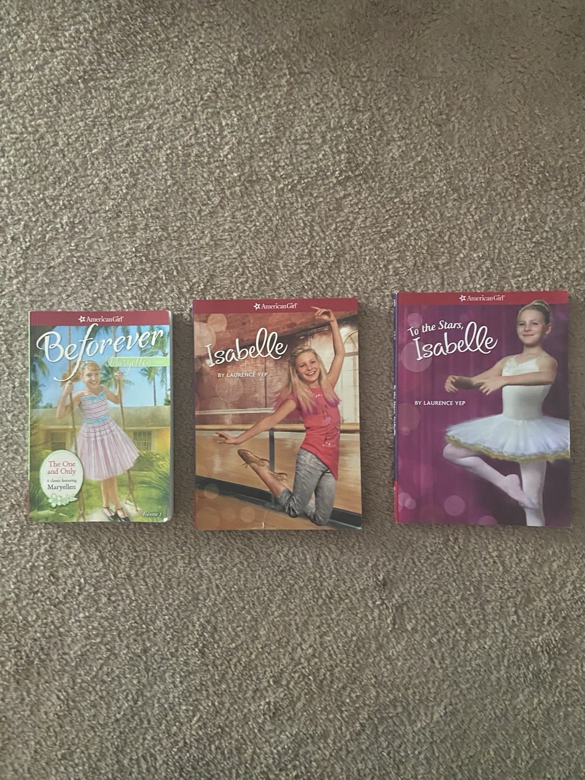 Lot Of Six Various American Girl Books