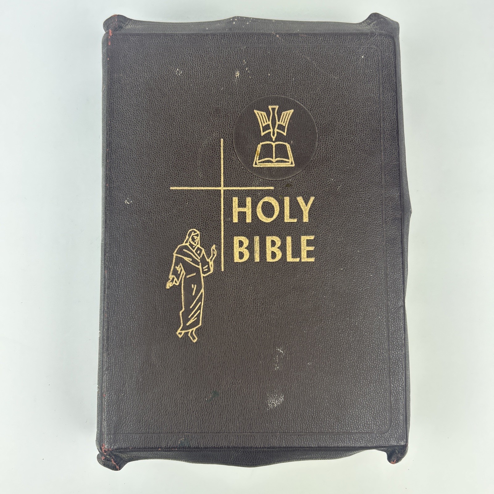 The Holy Bible: Holy Family Edition 1950 The Catholic Press Vintage Illustrated