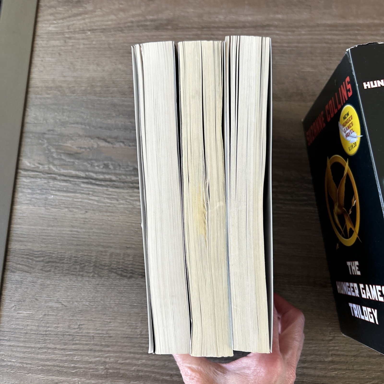 The Hunger Games Trilogy by Suzanne Collins, Scholastic Press, Box Set Paperback