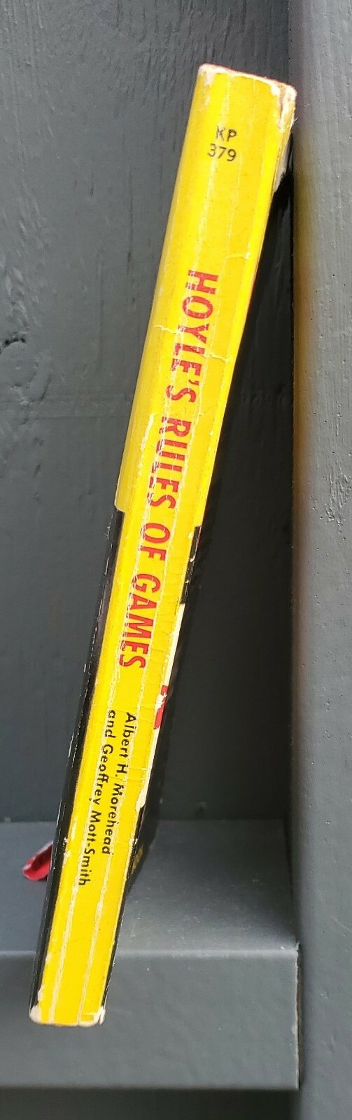 1963 Hoyle’s Rules Of Games by Albert H. Morehead and Geoffrey Mott-Smith Book