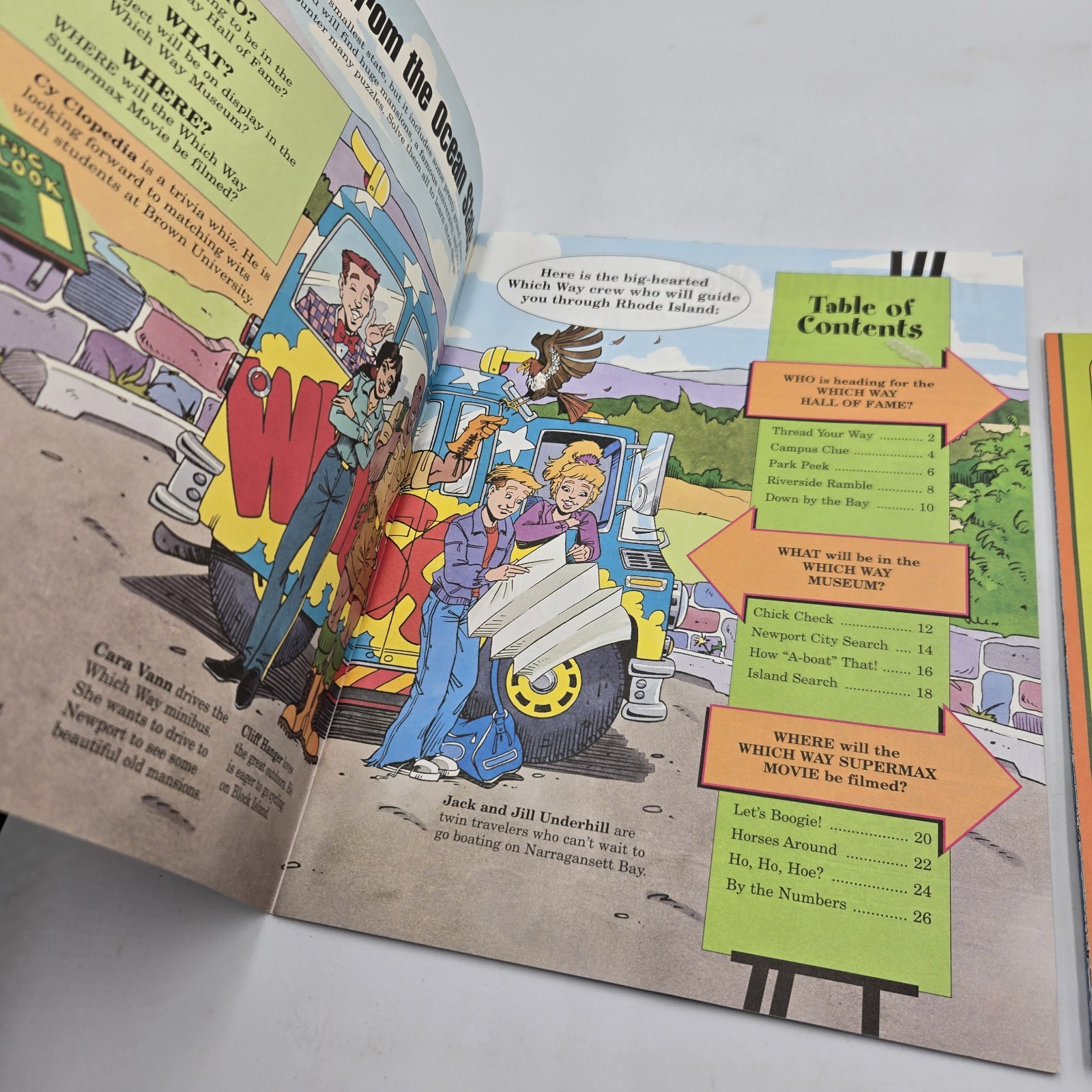 Highlights Which Way USA Rhode Island Puzzle Book Fun Educational Activity