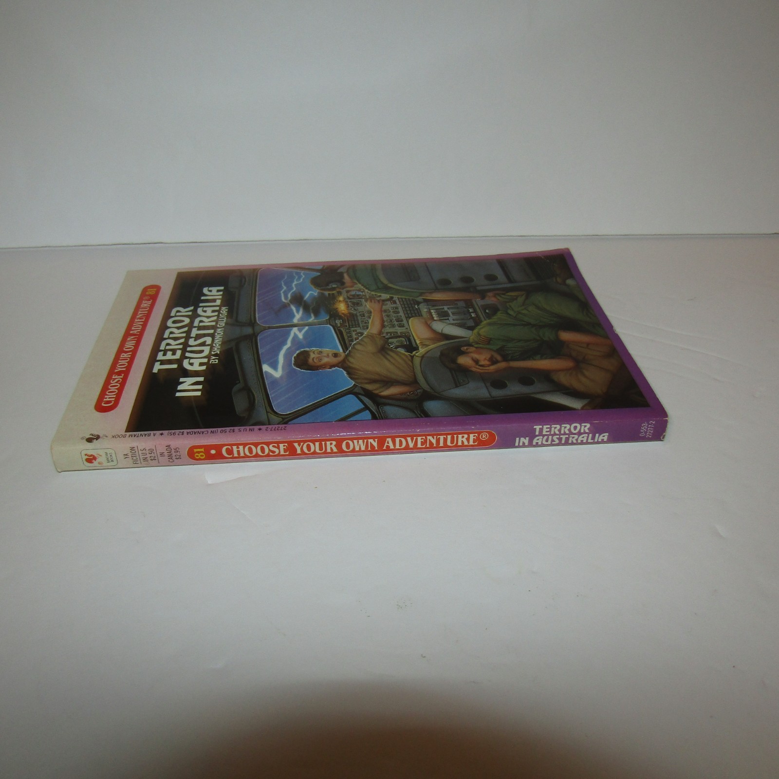 Choose Your Own Adventure #81 Terror in Australia Paperback Shannon Gilligan VTG