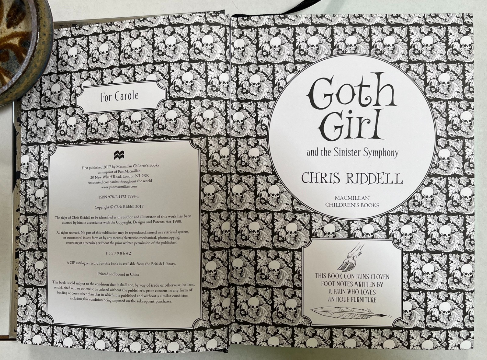 Goth Girl Series (4 books) – Chris Riddell – Hardcover