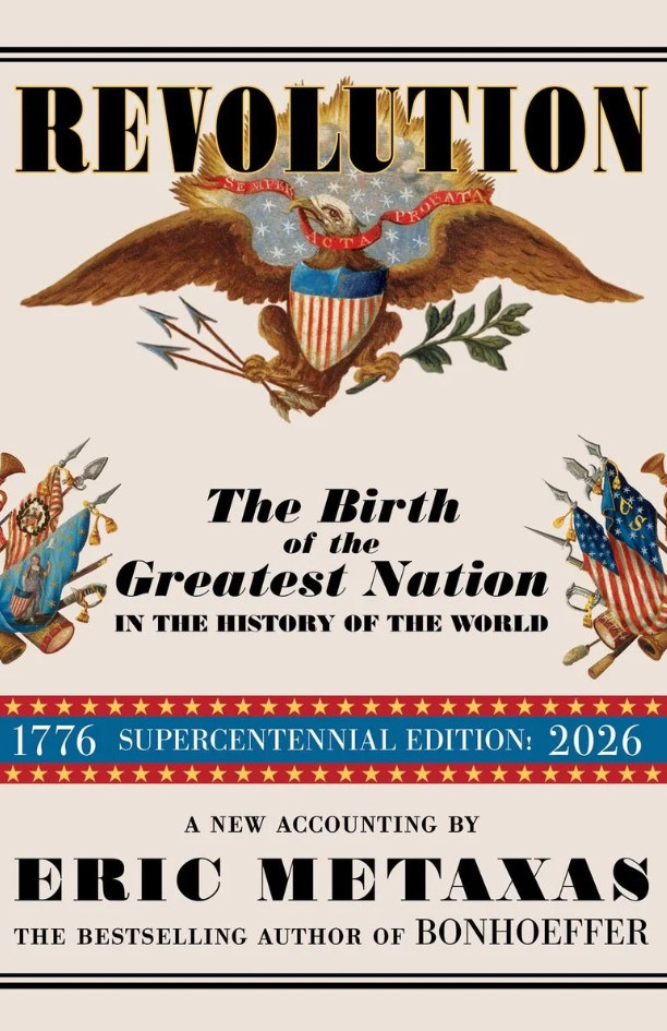 Revolution Eric Metaxas Hardcover Book American Revolution History