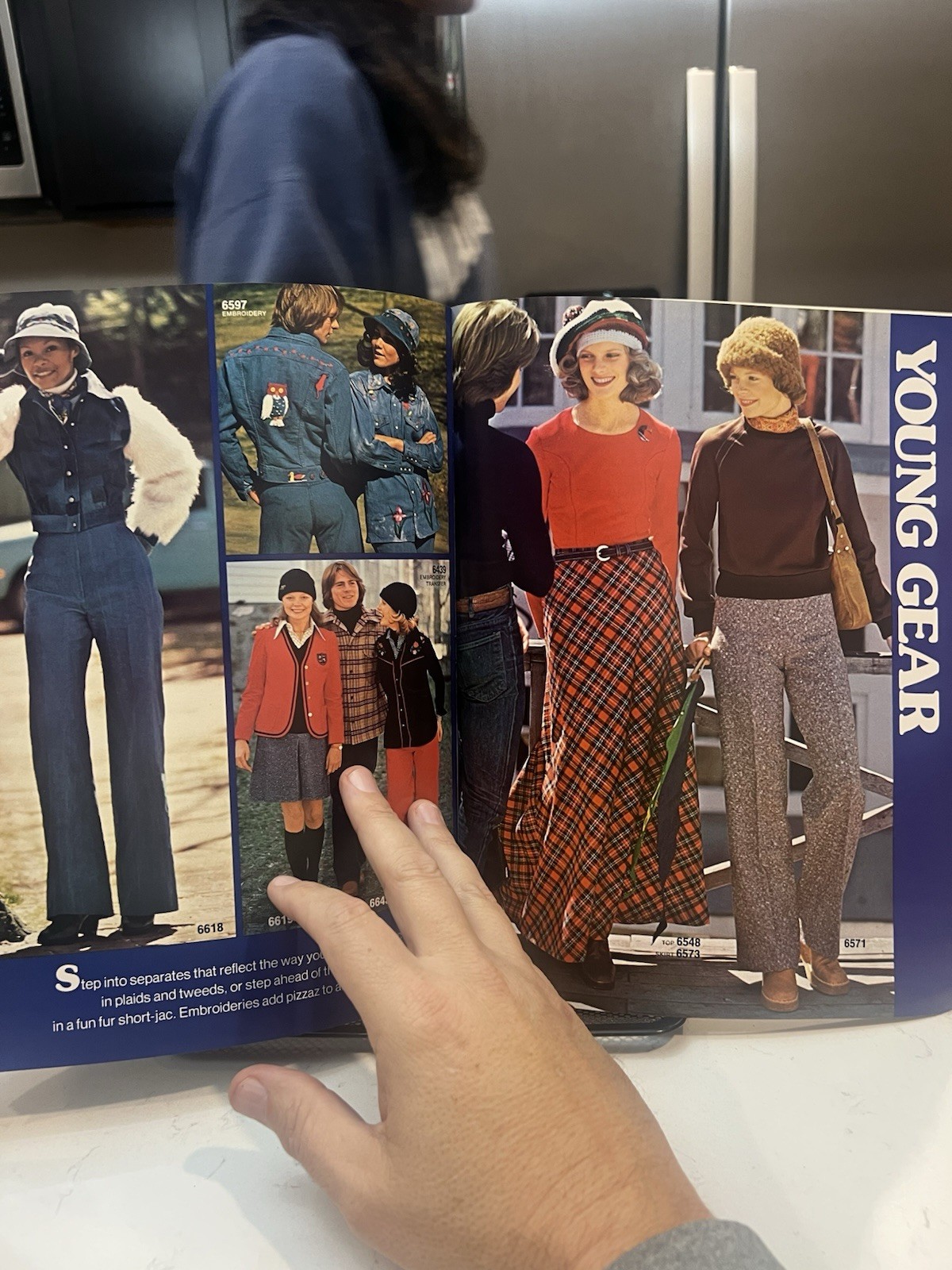 1974 Simplicity Home Catalog~Retro Fashion~Clothing Sewing Patterns 89pgs
