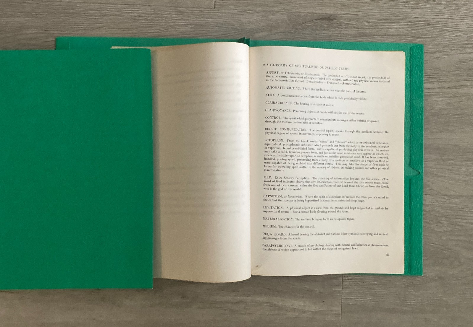 Advanced Class PFAL Syllabus, 1974 – Dr. Victor Paul Wierwille, 34 pages