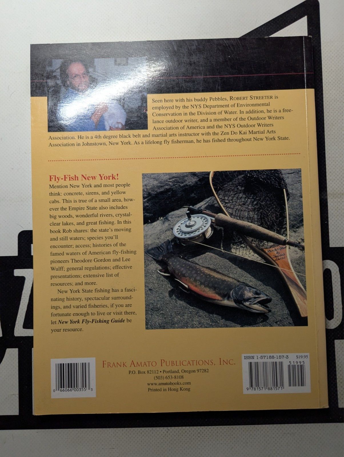 New York Fly Fishing Guide by Robert W. Streeter 2000 Paperback Vintage! Rivers