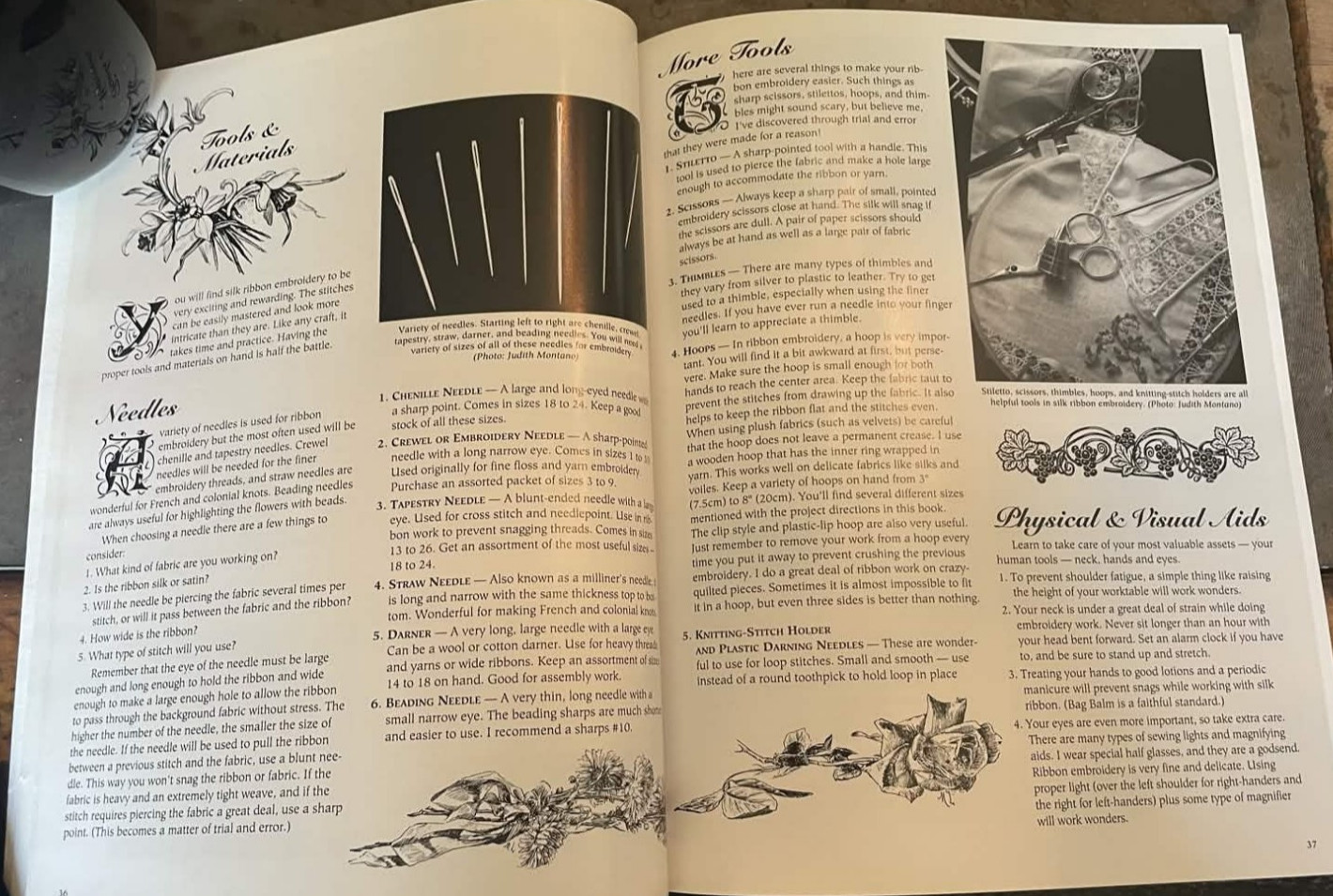 The Art of Silk Ribbon Embroidery. Judith Baker Montano. C&T Publishing, 1993.