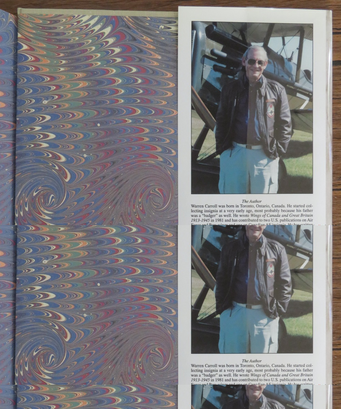 EAGLES RECALLED: AIR FORCE WINGS OF CANADA, GREAT BRITAIN & .. SIGNED BY AUTHOR