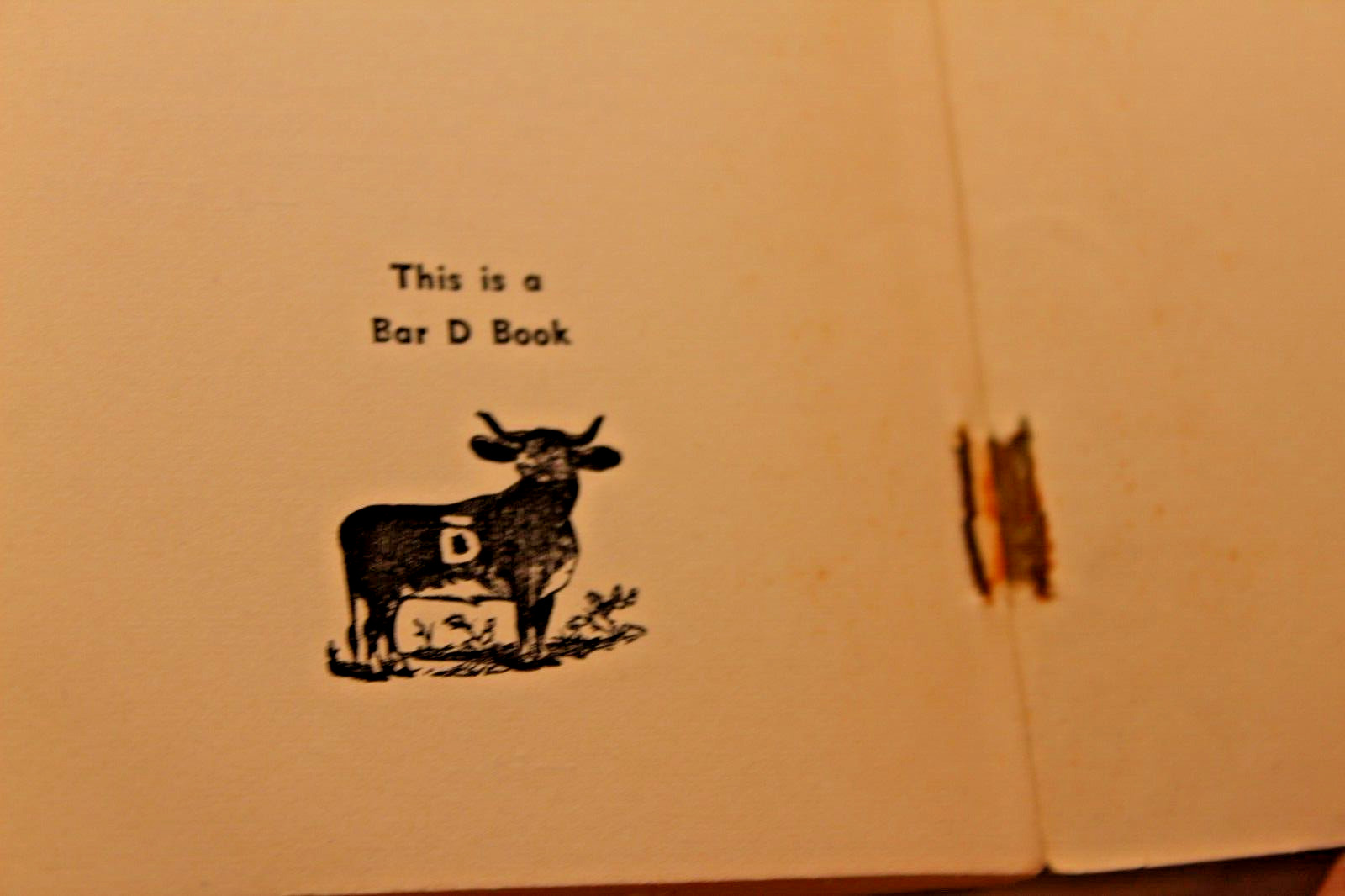 Buffalo Hunting in Oklahoma by Washington Irving Bar D Press 1938 PB 1st Rare