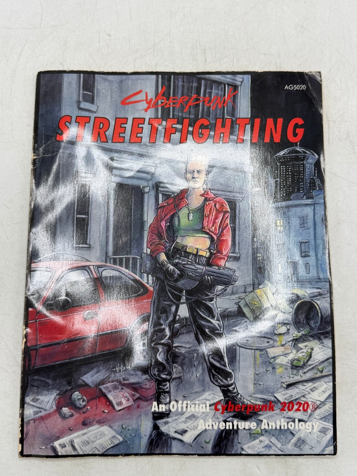 Cyberpunk Streetfighting Atlas Games 1993 RPG Adventure Anthology