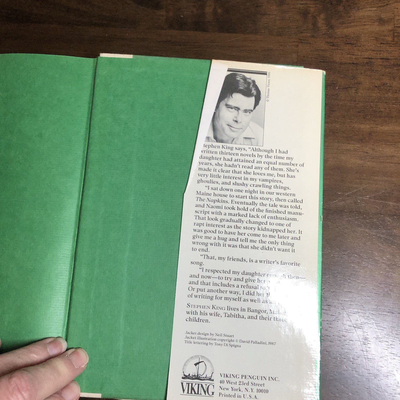 The Eyes of the Dragon By Stephen King 1987 First Edition Hardcover