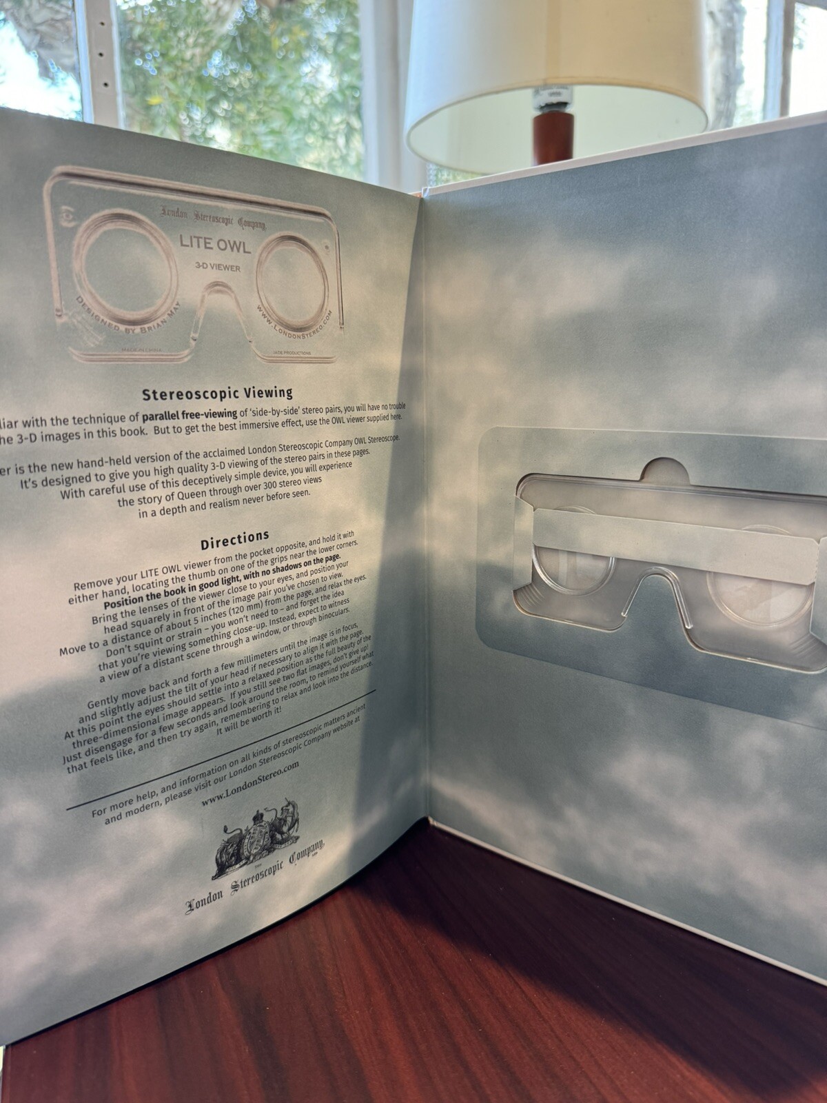 Queen in 3-D by Brian May Steroscopic 2018. Plus Bohemian Rhapsody Film Book