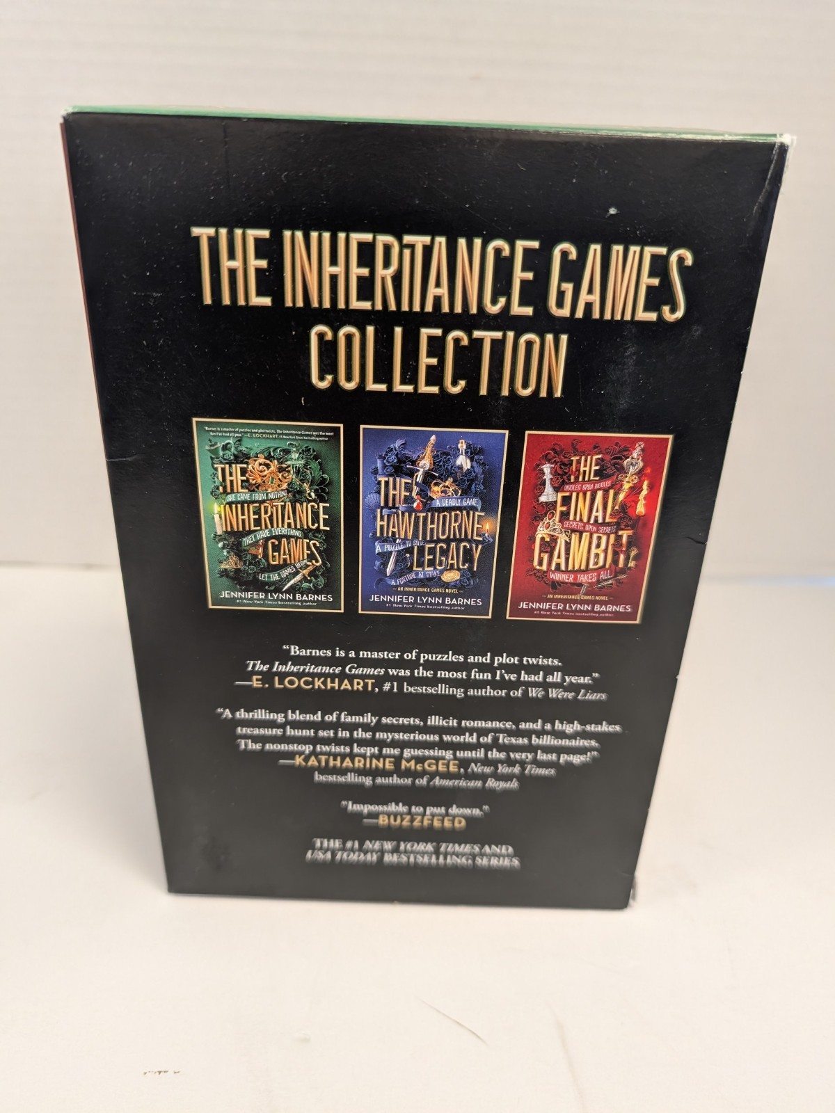 Jennifer Lynn Barnes The Inheritance Games Collection 3-Book Box Set Paperback