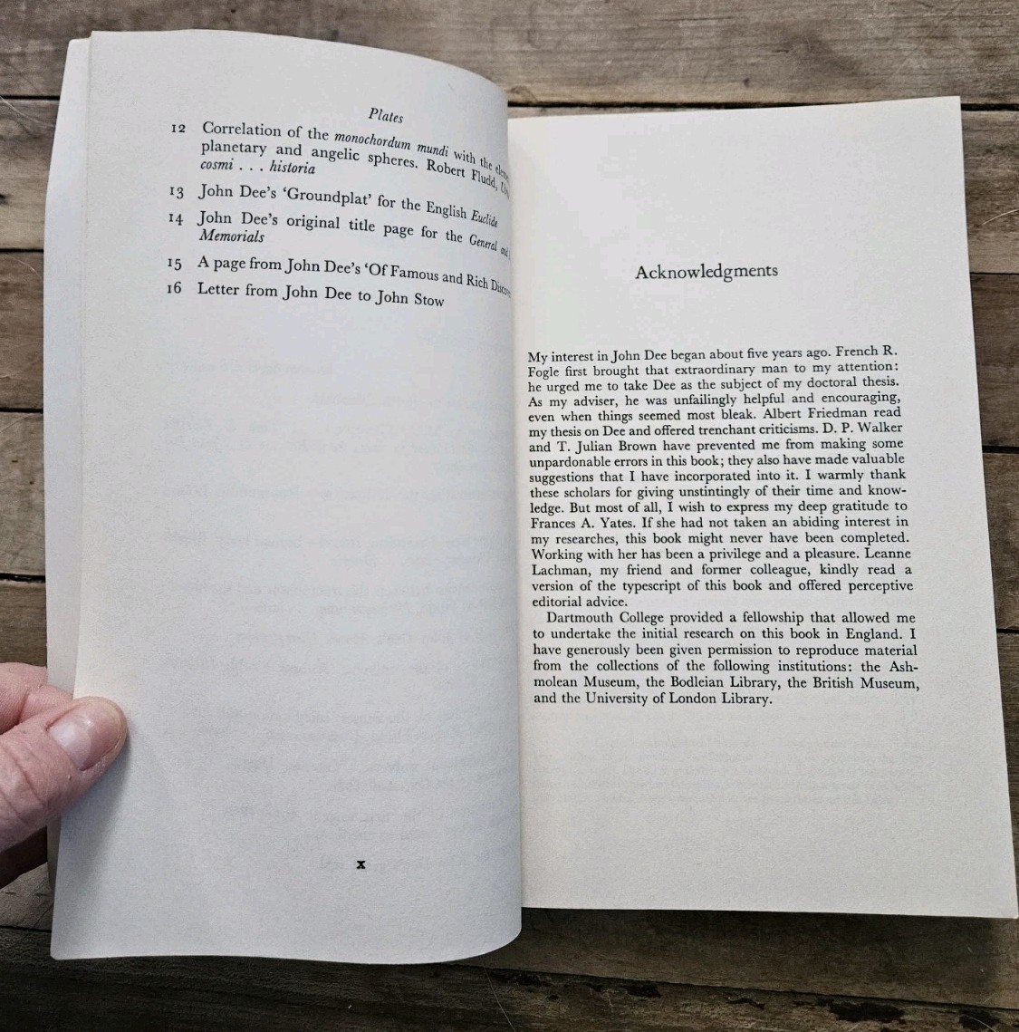 1972. John Dee : The World of an Elizabethan Magus by Peter J. French | Rare
