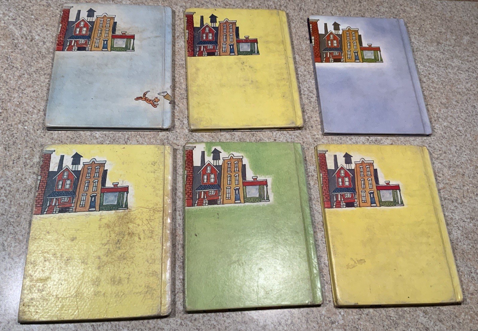 Treat Truck Series Lot Of 6 Books 1970s Benefic Press Easy Readers HTF