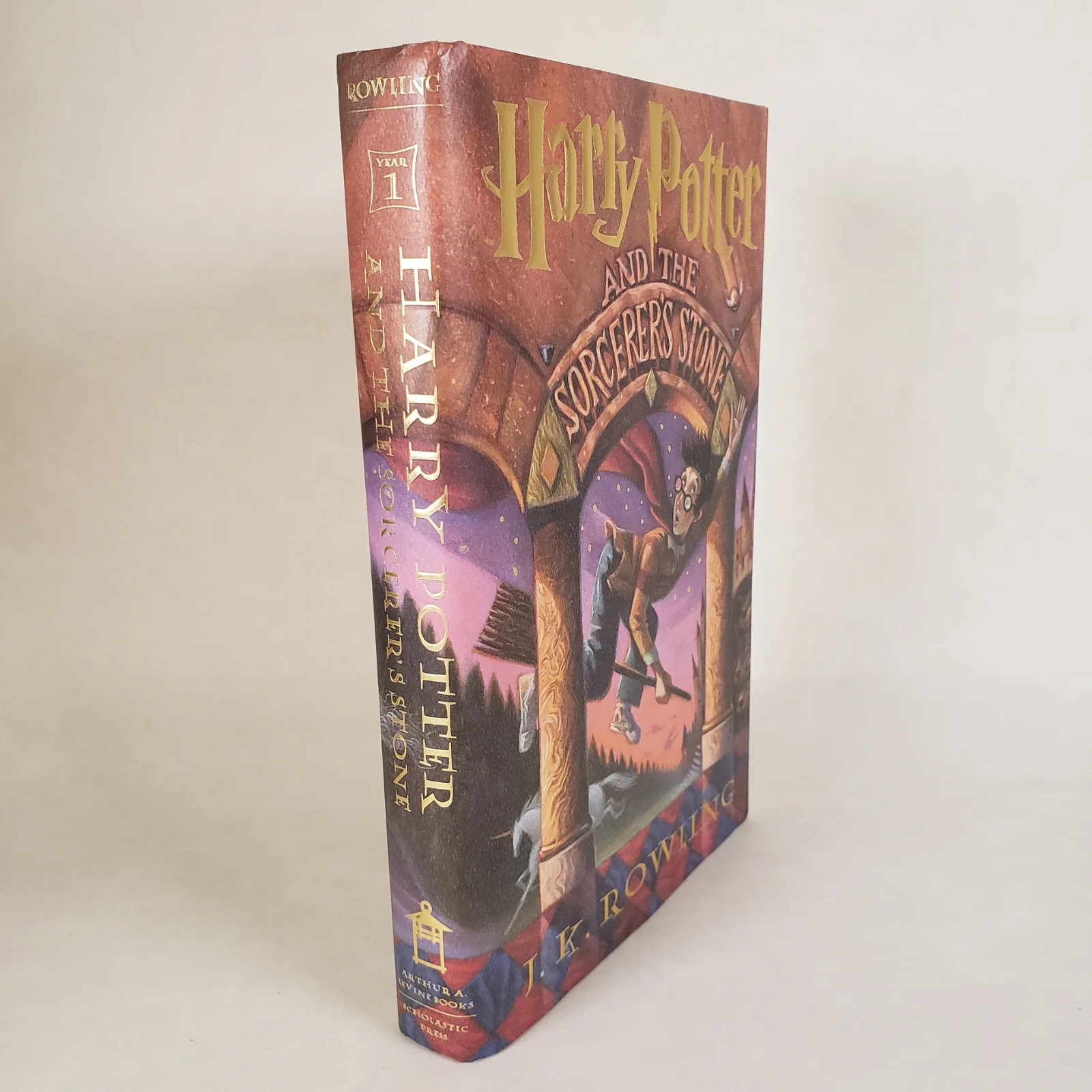 Harry Potter and the Sorcerer’s Stone by J. K. Rowling (1998, Hardcover)