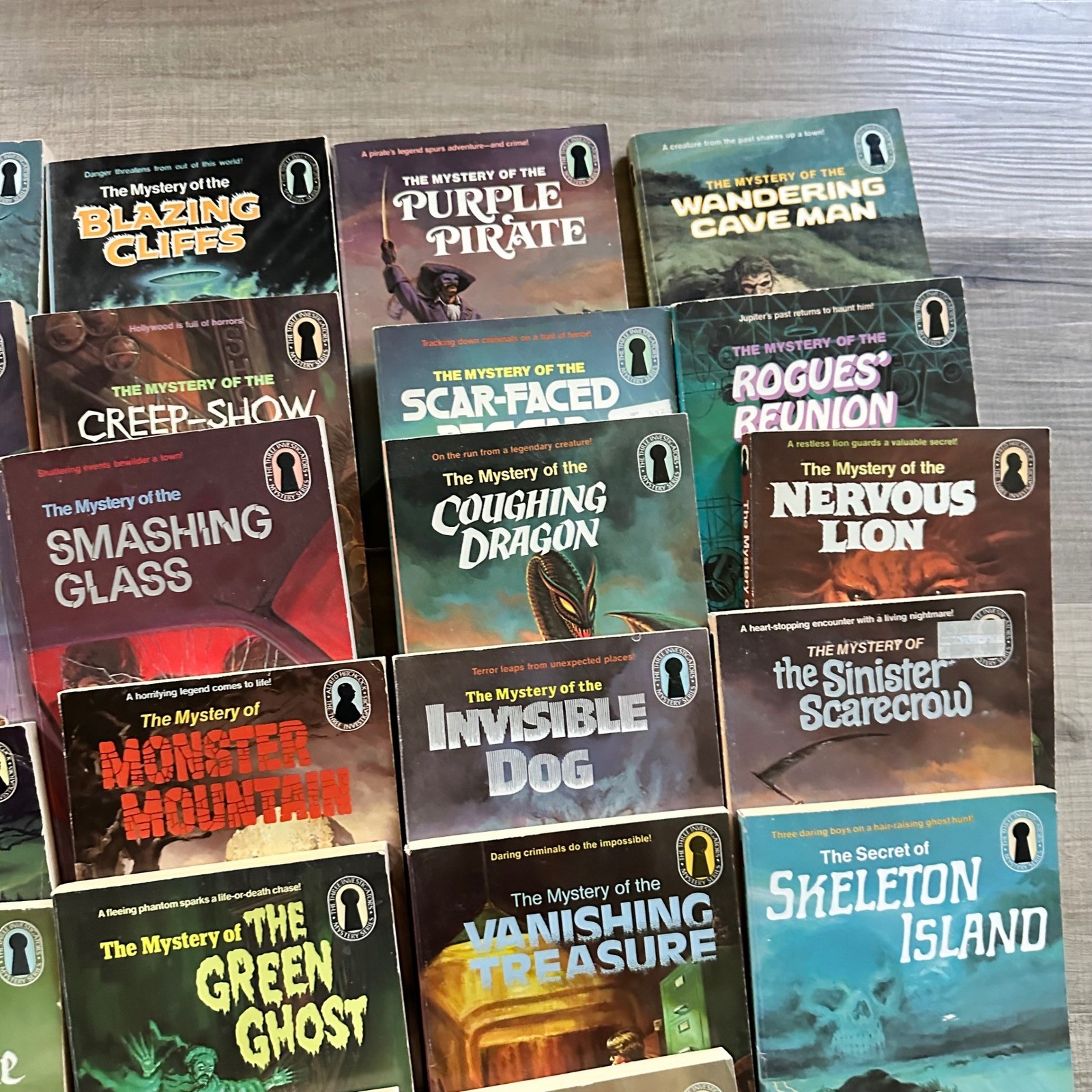 Alfred Hitchcock and The Three Investigators Book Lot of 22 Vintage 1950’s