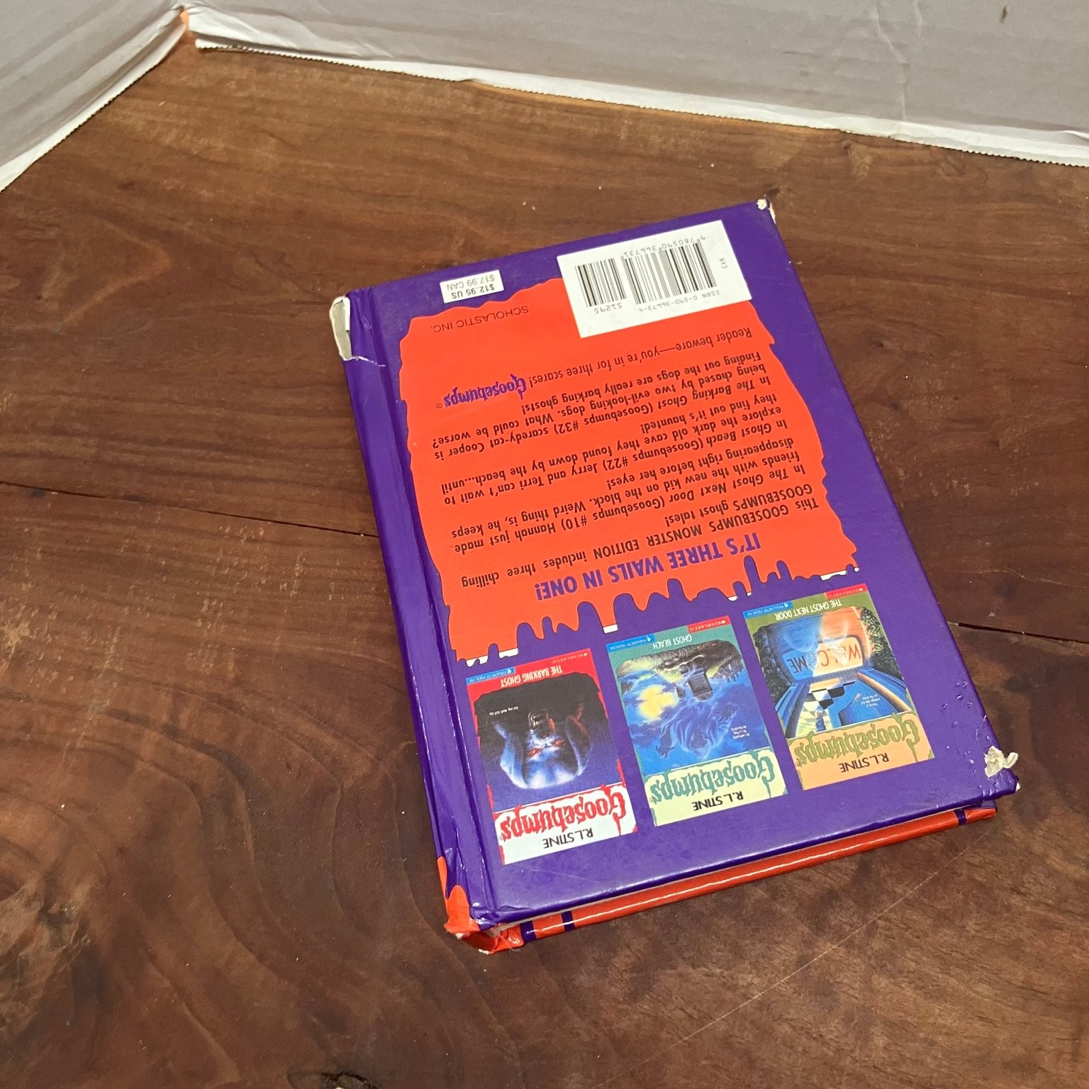 Goosebumps Monster Edition #3 R.L. Stine 1997 First Scholastic Press