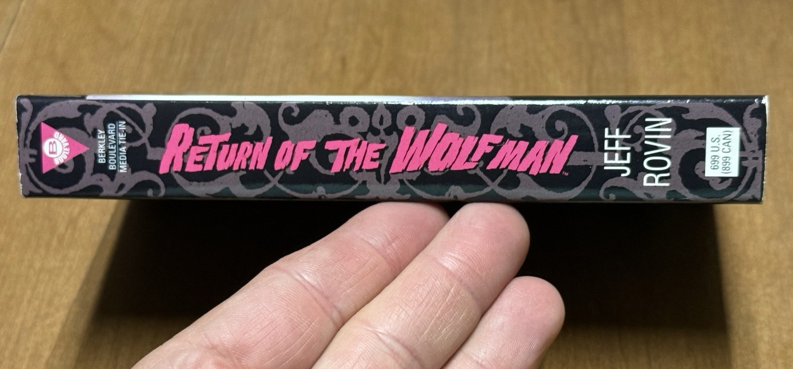 Return of the Wolf Man Jeff Rovin Universal Studios Monsters 1st Print Horror