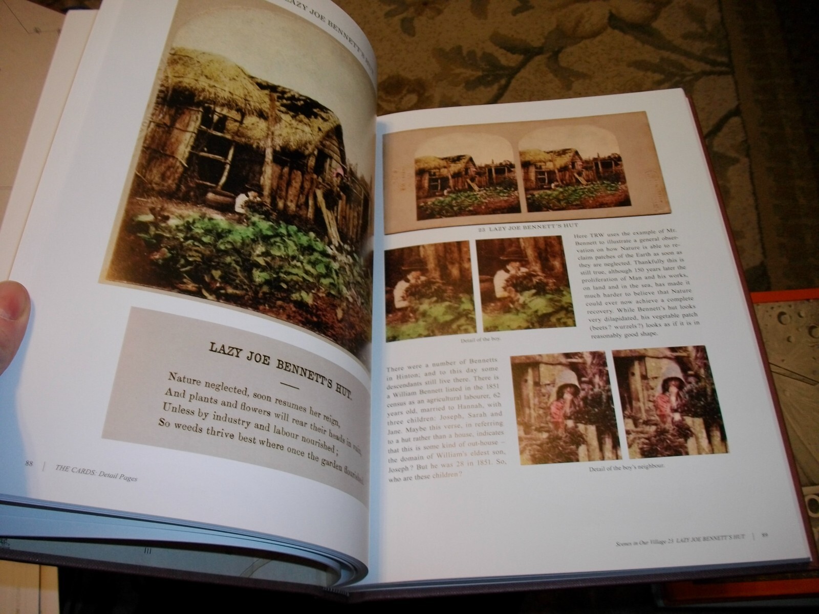 A Village Lost & Found, by Brian May (Queen) & Elena Vidal, Stereo Photos, Case